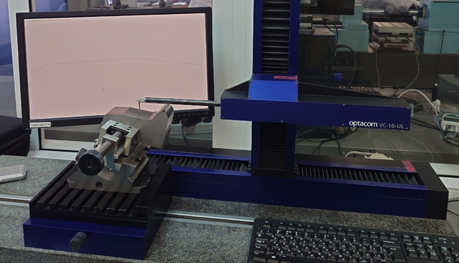 Измерение шероховатости на координатно-профилографической системе Optacom VC-10-UL